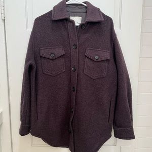 Aritzia Wilfred Free The Ganna Shirt Jacket